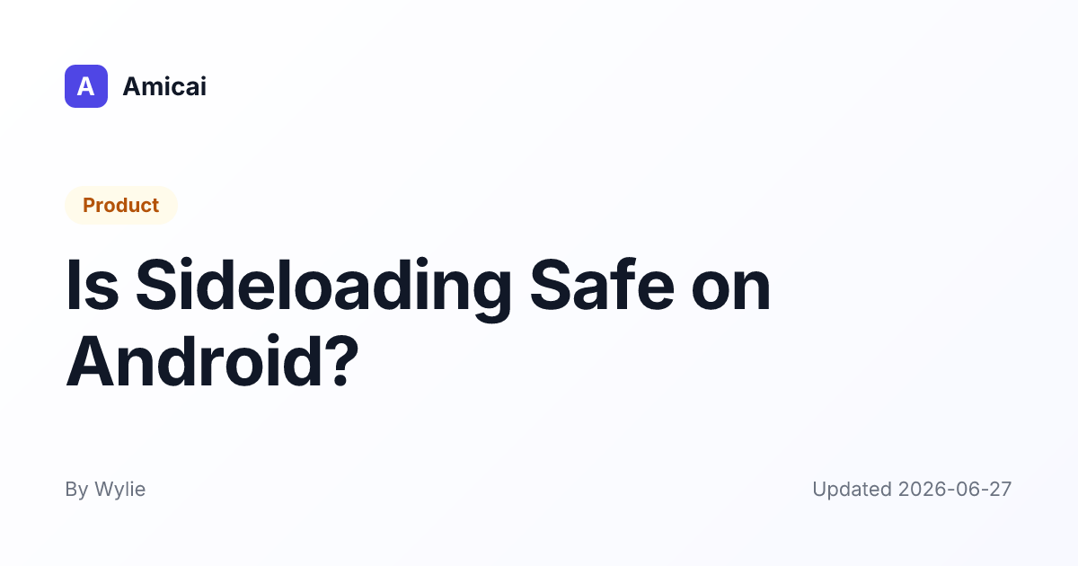 Illustrated preview for Is Sideloading Safe on Android?