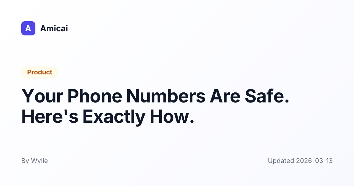 Illustrated preview for Your Phone Numbers Are Safe. Here's Exactly How.